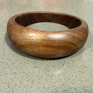 Alexis Bittar Wooden Bangle Bracelet